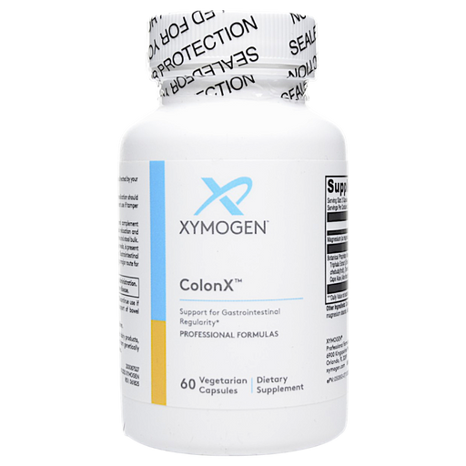 Bottle of Xymogen's ColonX 60 capsules