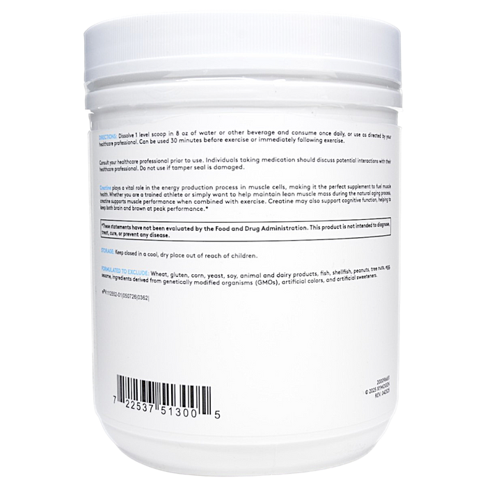 Xymogen's Creatine 450 g suggested use