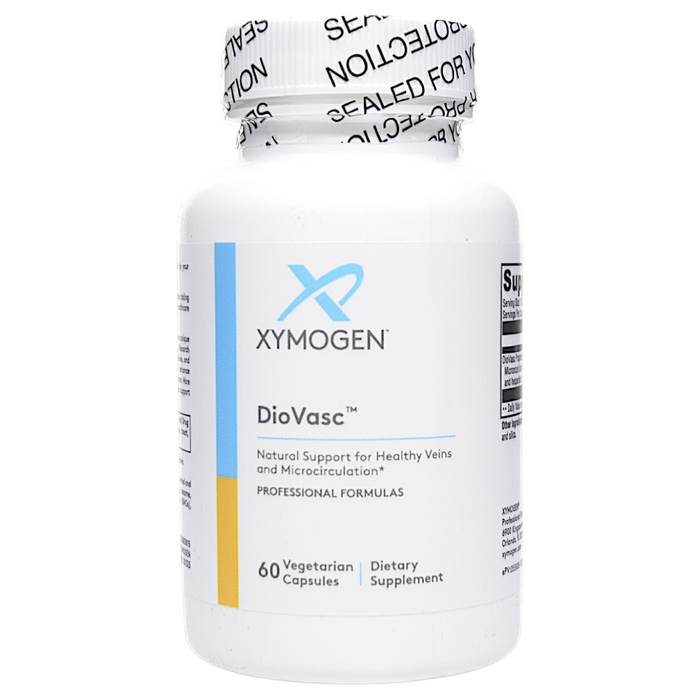 Bottle of Xymogen's DioVasc 60 Capsules