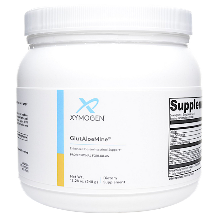 Canister of Xymogen's GlutAloeMine 60 servings