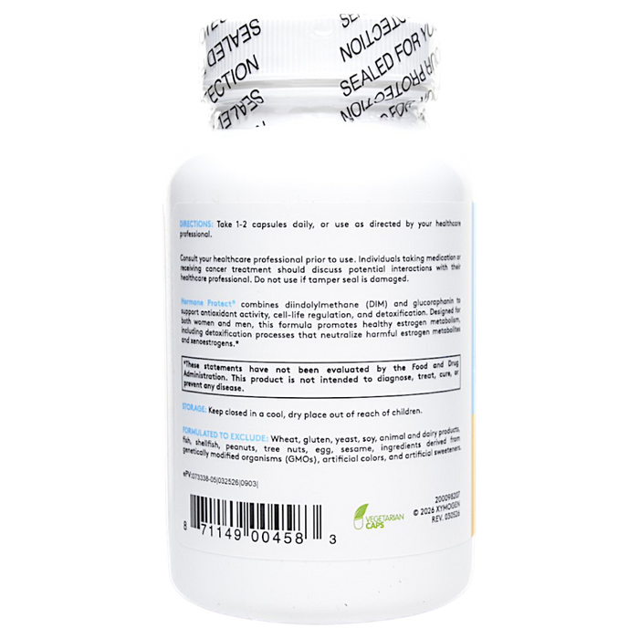 Xymogen's Hormone Protect 120 Capsules suggested use