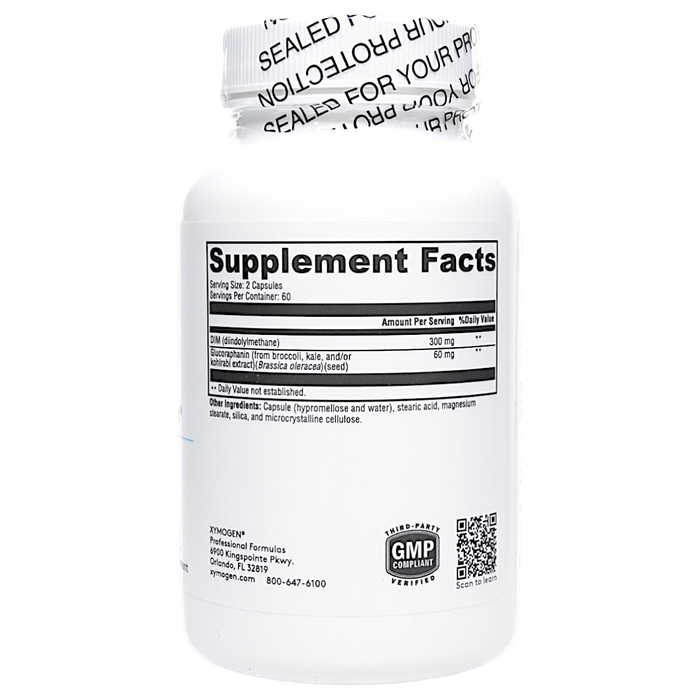Xymogen's Hormone Protect 120 Capsules supplement facts