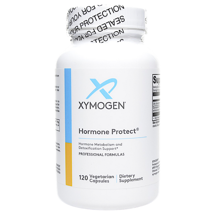 Bottle of Xymogen's Hormone Protect 120 Capsules