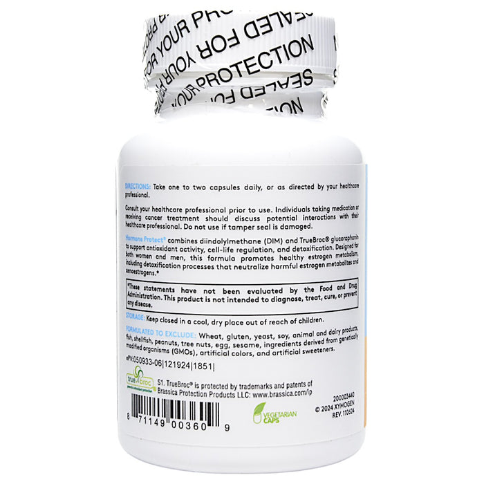Xymogen's Hormone Protect 60 Capsules suggested use