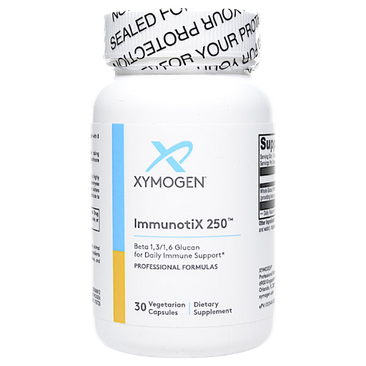 Bottle of Xymogen's ImmunotiX 250 30 Capsules