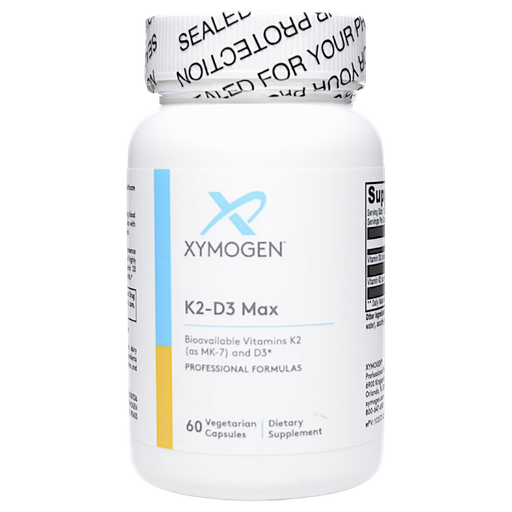 Bottle of K2-D3 Max 60 Capsules