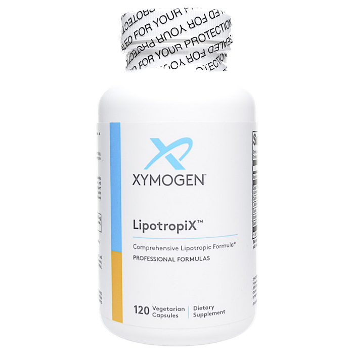 Bottle of Xymogen's LipotropiX 120 Capsules
