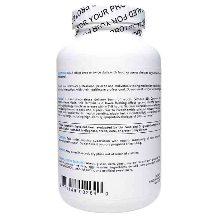 Xymogen's NiaVasc 360 tablets suggested use