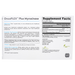 Xymogen's OncoPLEX Plus Myrosinase 30 Capsules supplement facts