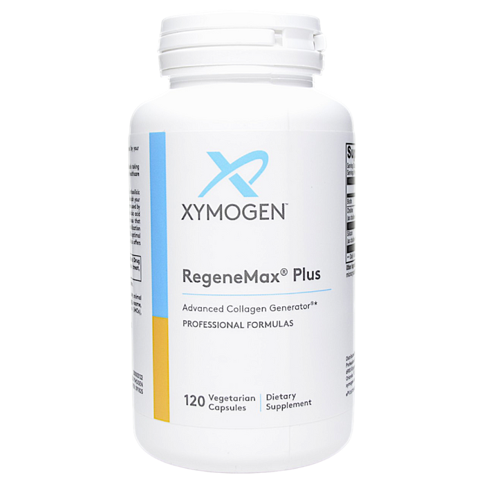 Bottle of Xymogen's RegeneMax Plus 120 capsules