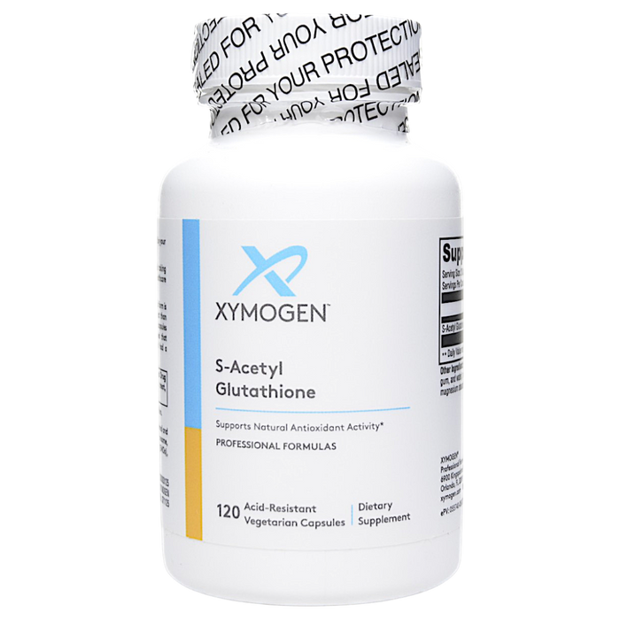 Bottle of Xymogen's NeuroActives BrainSustain 120 capsules
