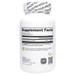 Xymogen's Zinc Glycinate 120 Capsules supplement facts