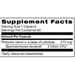 Smidge Yeastbiotic supplement facts – 3 billion CFU Saccharomyces boulardii per capsule