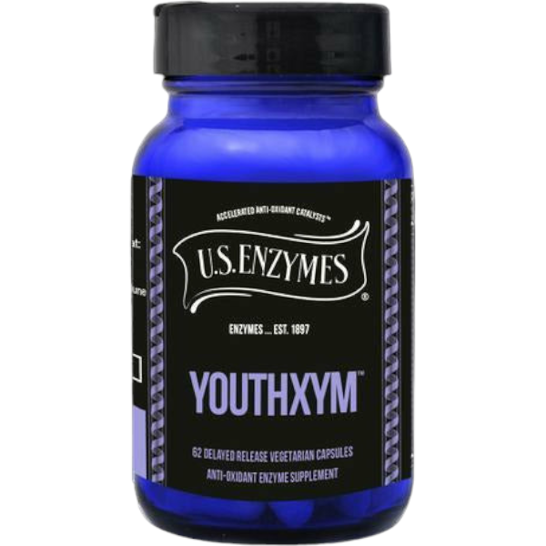 Youthxym Delayed Release 62 caps by US Enzymes