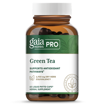 Gaia Herbs Pro, Green Tea 60 liquid phyto-caps