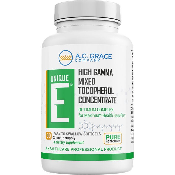 A.C. Grace Unique E Mixed Tocopherols Concentrate 90 Softgels
