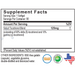 A.C. Grace Unique E High Delta Select Tocotrienol Concentrate 90 softgels supplement facts label