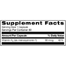 A.C. Grace Unique Vitamin K2 60 capsules supplement facts label