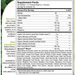 Advanced Nutrition by Zahler CoreGreens Powder 12.2 oz supplement facts label