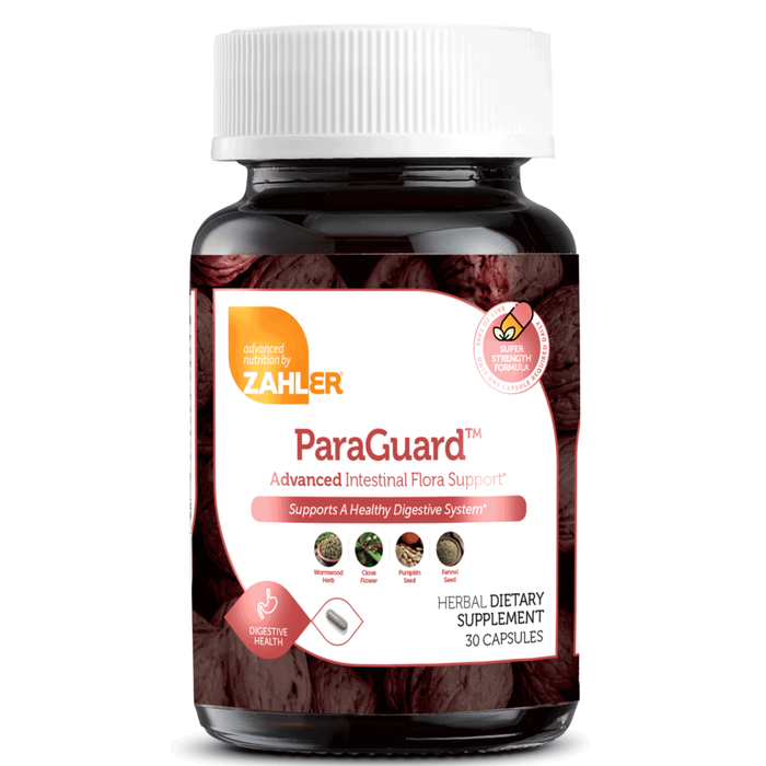 Advanced Nutrition by Zahler ParaGuard, 30 capsules, front of bottle