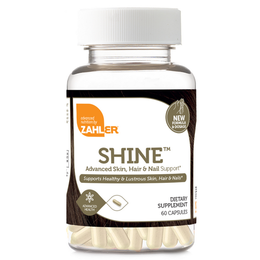 Advanced Nutrition by Zahler SHINE, 60 capsules, front of jar