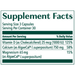AlgaeCal 90 capsules supplement facts label