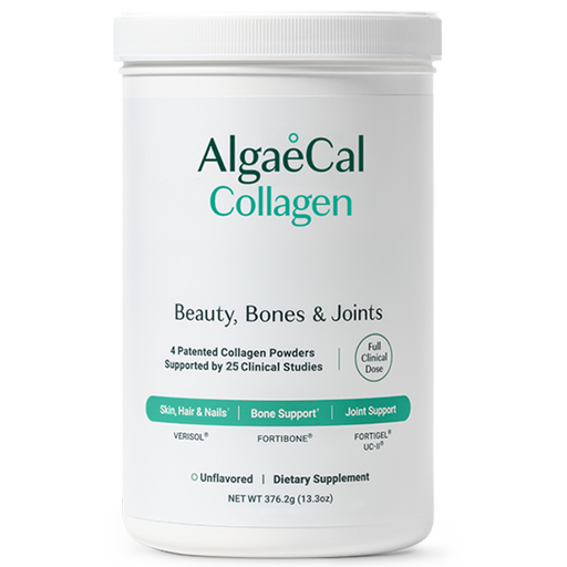 AlgaeCal Collagen, 376.2 g, front of tub