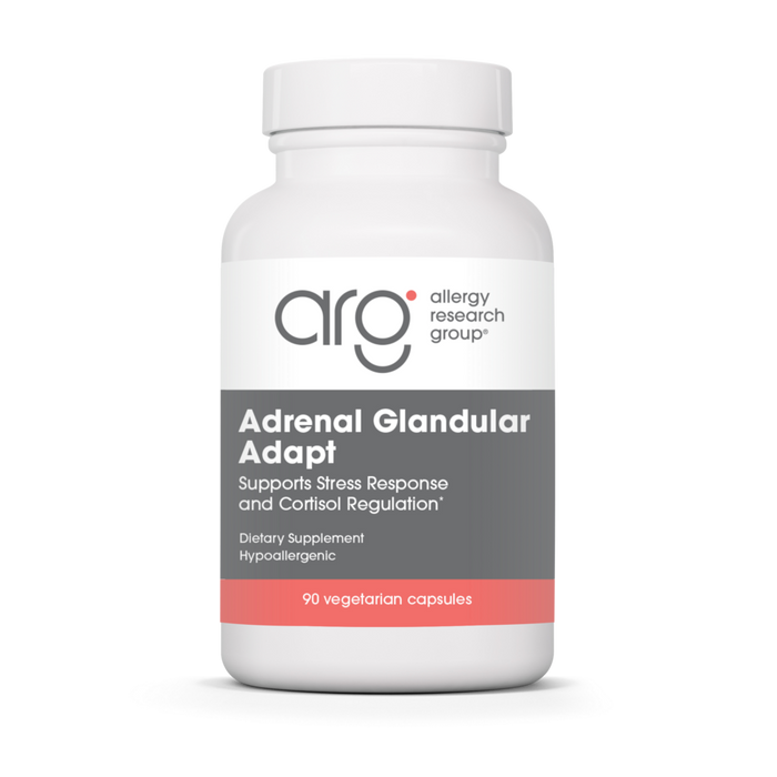 Allergy Research Group Adrenal Glandular Adapt, 90 capsules, front of bottle