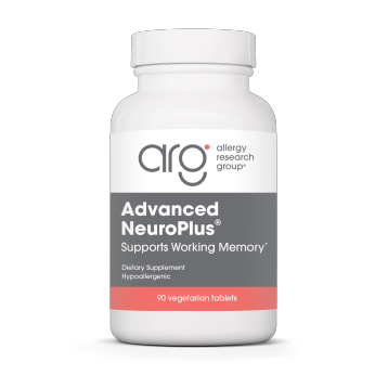 Allergy Research Group Advanced NeuroPlus, 90 tablets, front of bottle