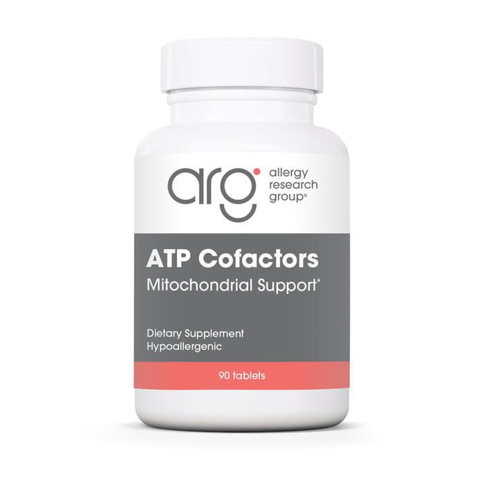 Allergy Research Group ATP Cofactors, 90 tablets, front of bottle