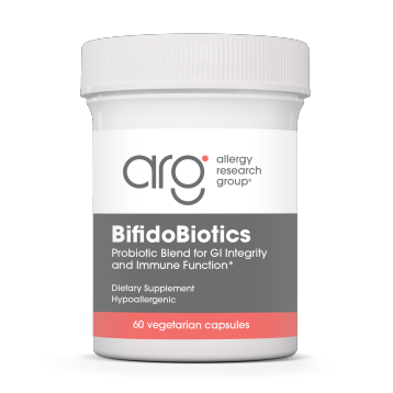 Allergy Research Group BifidoBiotics, 60 capsules, front of bottle