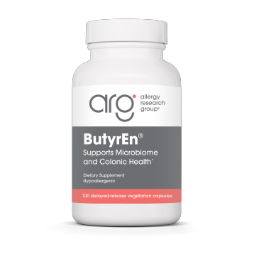Allergy Research Group ButyrEn, 100 capsules, front of bottle