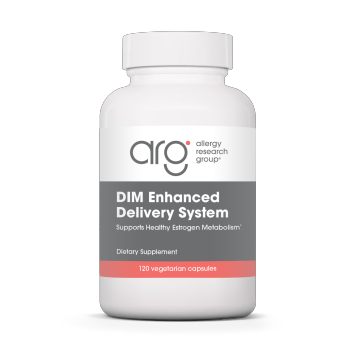 Allergy Research Group DIM Enhanced Delivery System, 120 capsules, front of bottle