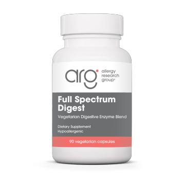Allergy Research Group Full Spectrum Digest, 90 capsules, front of bottle