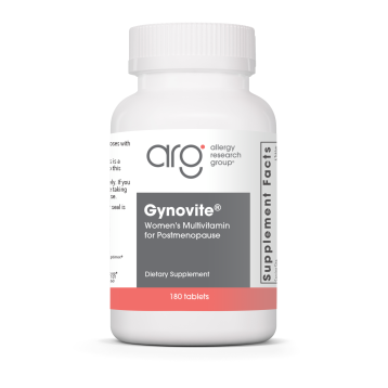 Allergy Research Group Gynovite Plus, 180 tablets, front of bottle