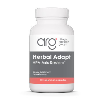 Allergy Research Group Herbal Adapt HPA Axis Restore, 60 vegetable capsules, front of bottle