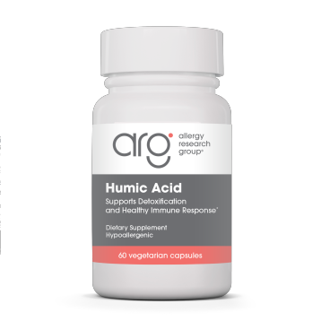 Allergy Research Group Humic Acid Membrane Active, 60 vegetable capsules, front of bottle