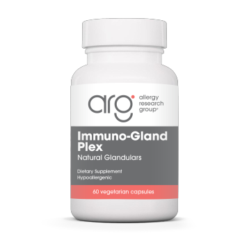 Allergy Research Group Immuno Gland Plex, 60 capsules, front of bottle