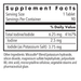 Allergy Research Group Iodoral 6.25 mg 90 tablets supplement facts label