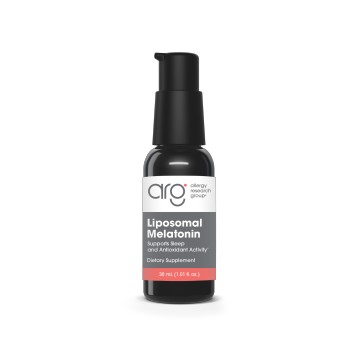 Allergy Research Group Liposomal Melatonin, 1 fl oz, front of bottle