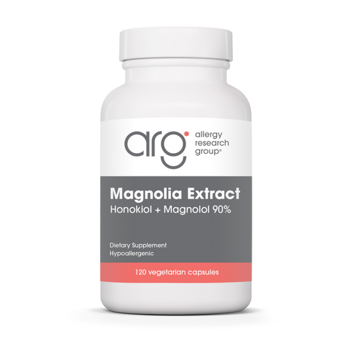 Allergy Research Group Magnolia Extract, 120 capsules, front of bottle