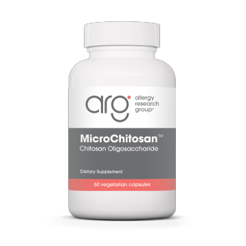 Allergy Research Group MicroChitosan, 60 vegetable capsules, front of bottle