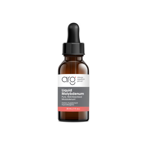 Allergy Research Group Molybdenum (Liquid), 1 fl oz, front of bottle