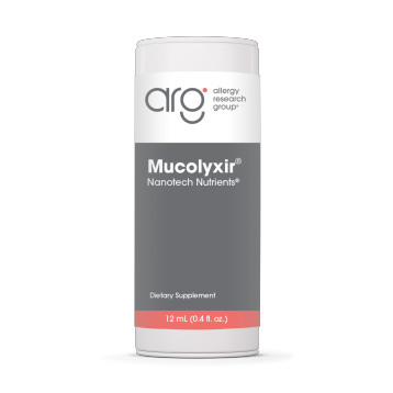 Allergy Research Group Mucolyxir, 12 ml, front of bottle