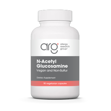 Allergy Research Group N-Acetyl Glucosamine 500 mg, 90 capsules, front of bottle