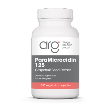 Allergy Research Group ParaMicrocidin 125 mg, 150 capsules, front of bottle