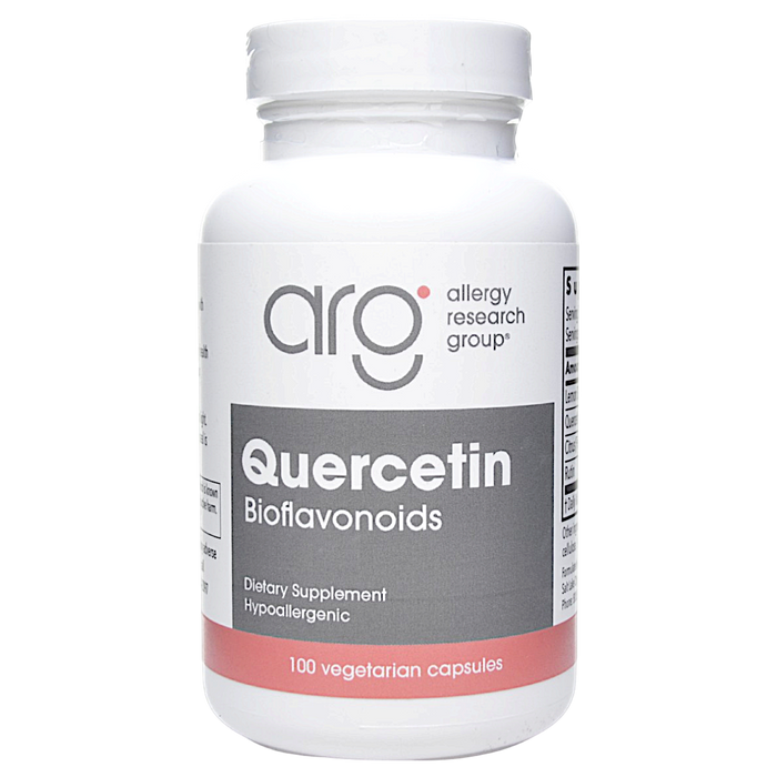 Allergy Research Group Quercetin Bioflavonoids, 100 capsules, front of bottle