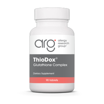 Allergy Research Group ThioDox, 90 tablets, front of bottle