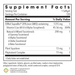 Allergy Research Group Tocomin SupraBio Tocotrienols 200 mg 120 softgels supplement facts label