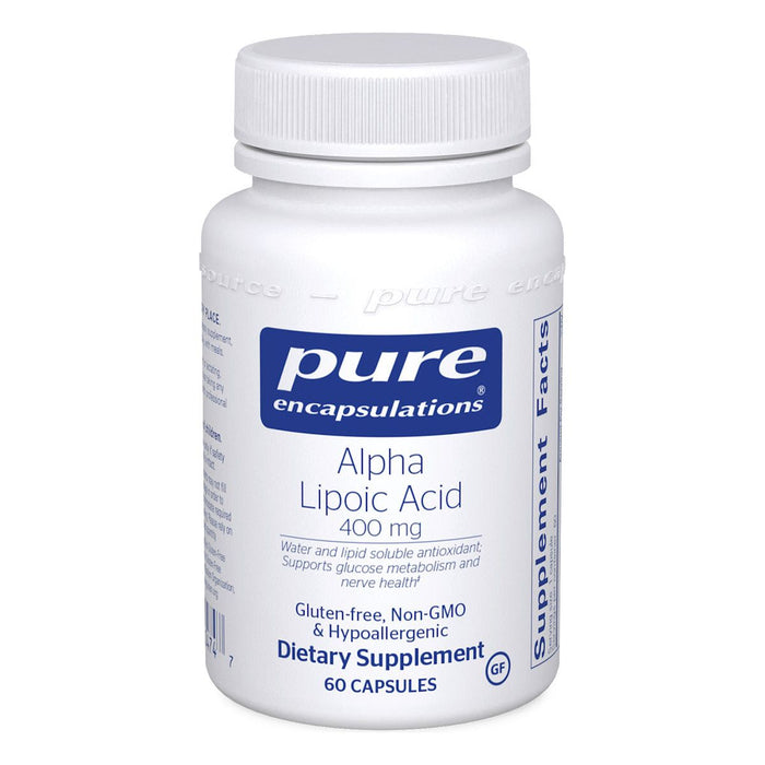 Pure Encapsulations, Alpha Lipoic Acid 400 mg 60 capsules